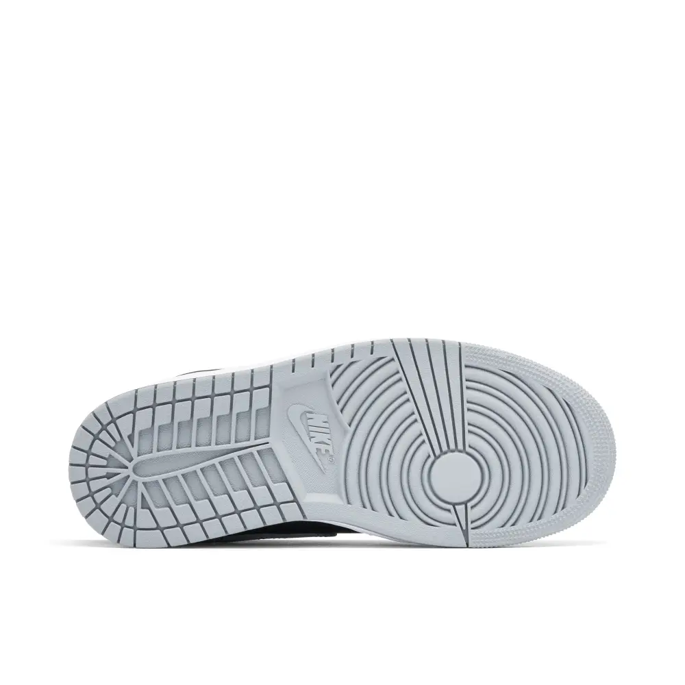 Air Jordan 1 Mid Shadow Black Grey Womens 