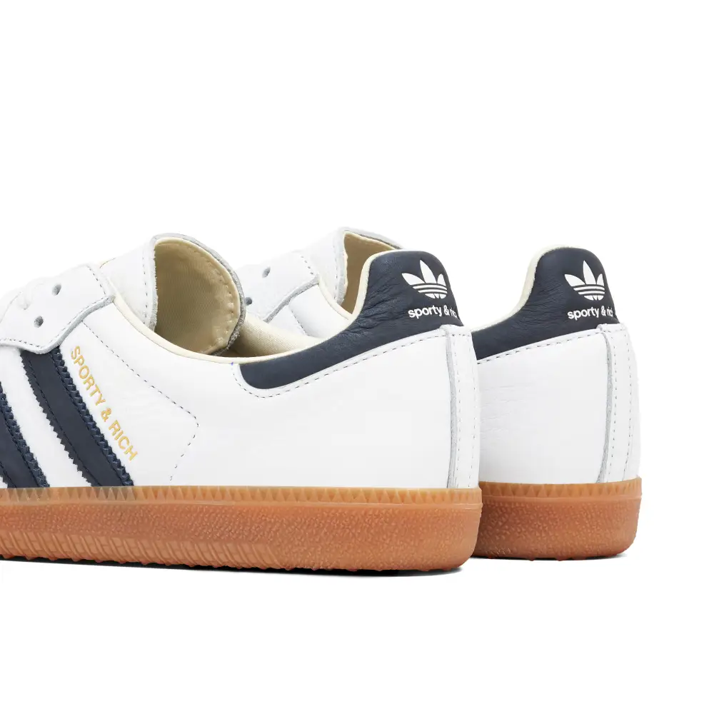 adidas Samba x Sporty & Rich White Black 