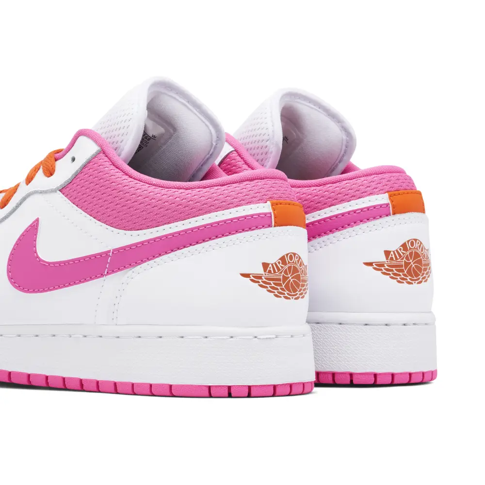 Air Jordan 1 Low White Pinksicle GS