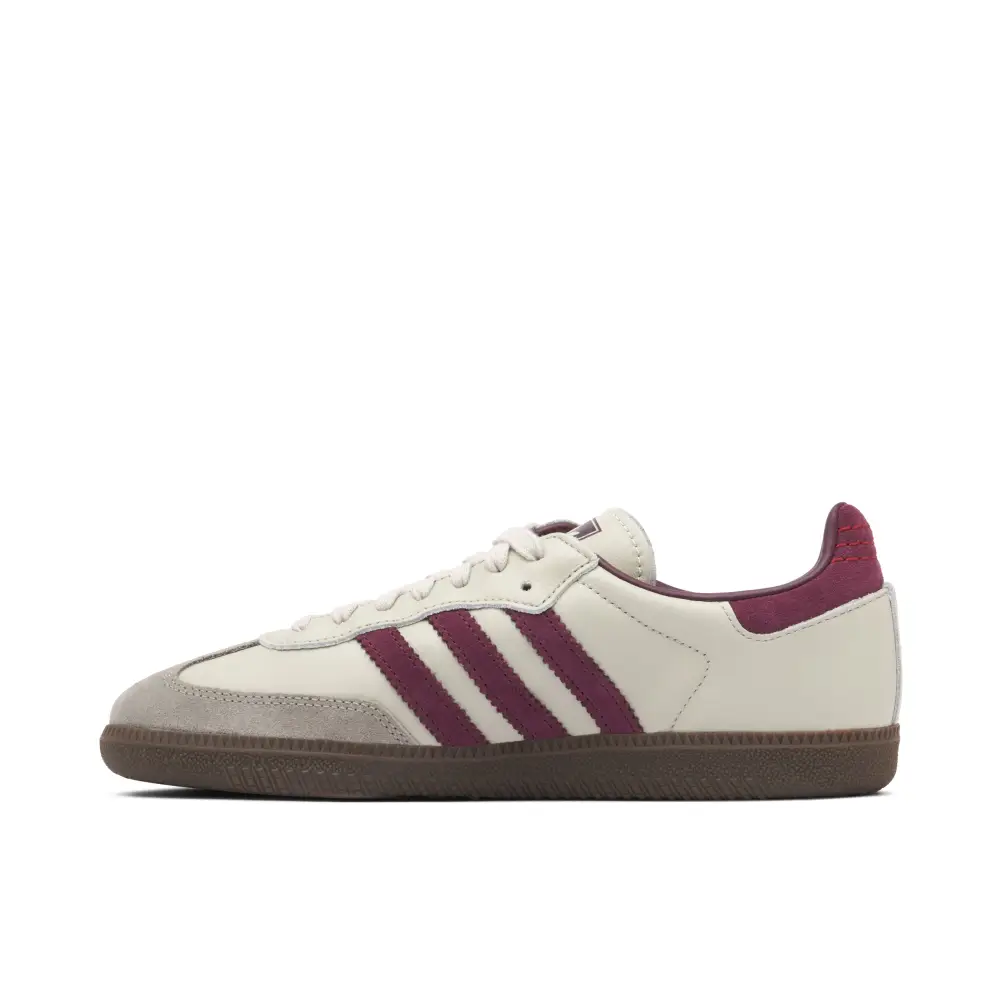 Adidas Samba OG Putty Grey Maroon 