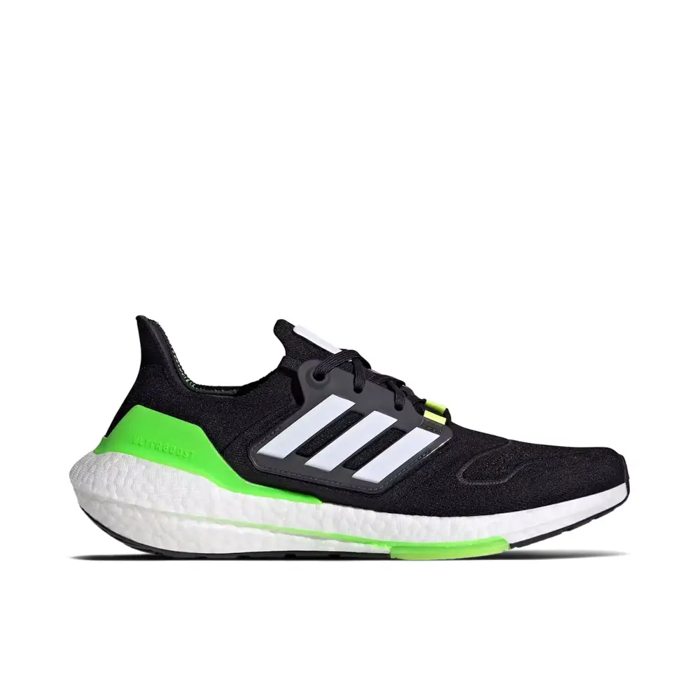 Adidas Ultra Boost 22 Core Black Solar Green 