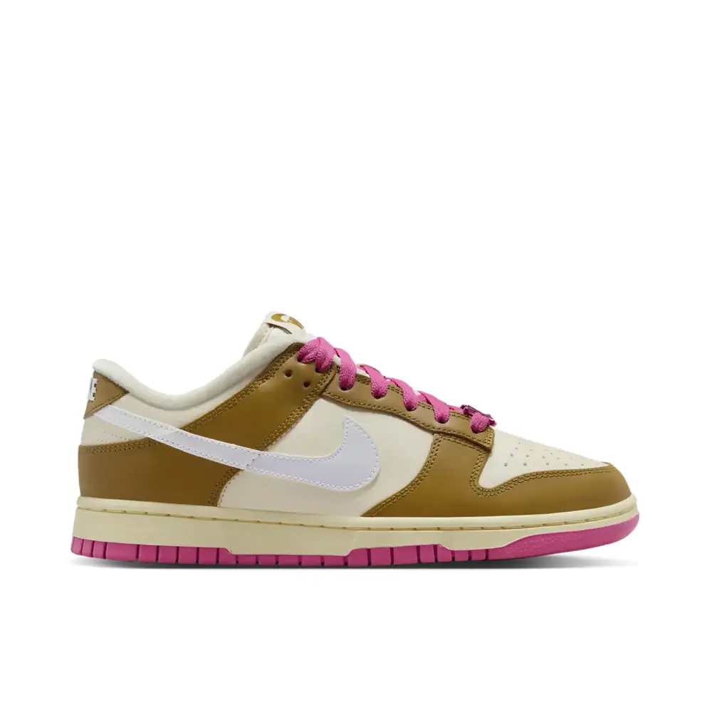 Nike Dunk Low Just Do It Bronzine Pink Womens BF33620