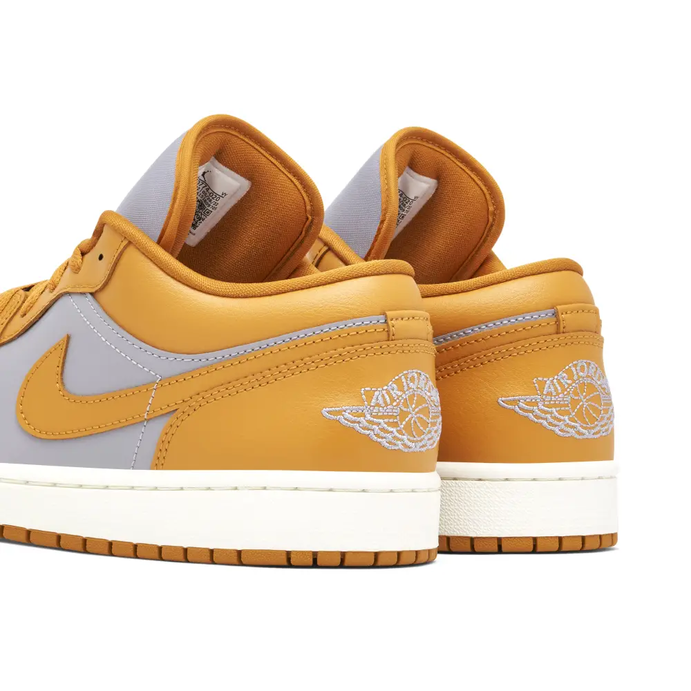 Air Jordan 1 Low Grey Curry Womens