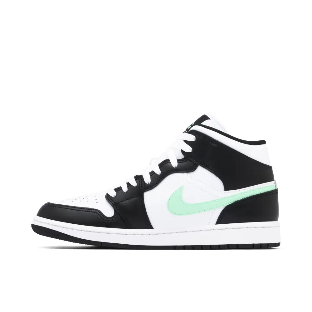 Air Jordan 1 Mid Green Glow 