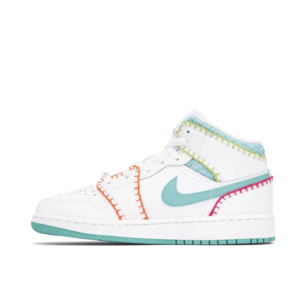 Air Jordan 1 Mid Multi Knit GS 2895B53