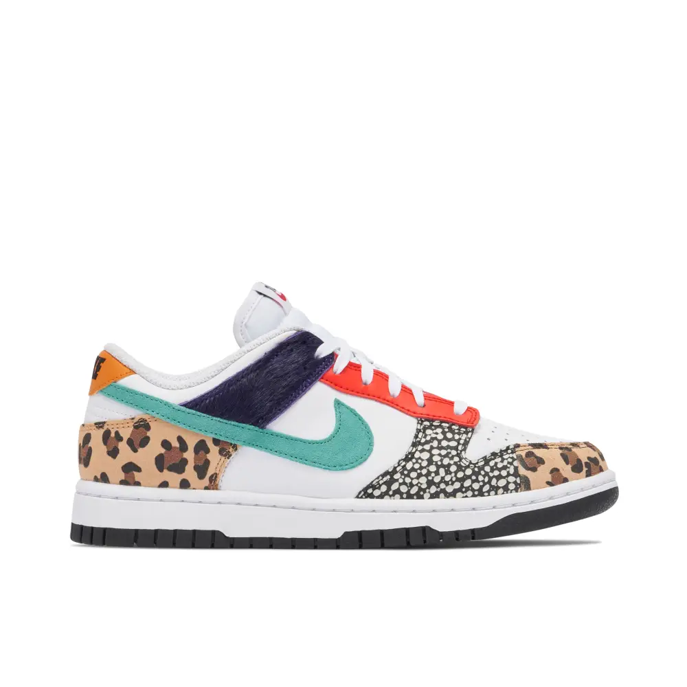 Nike Dunk Low Safari Mix Mismatch Womens 