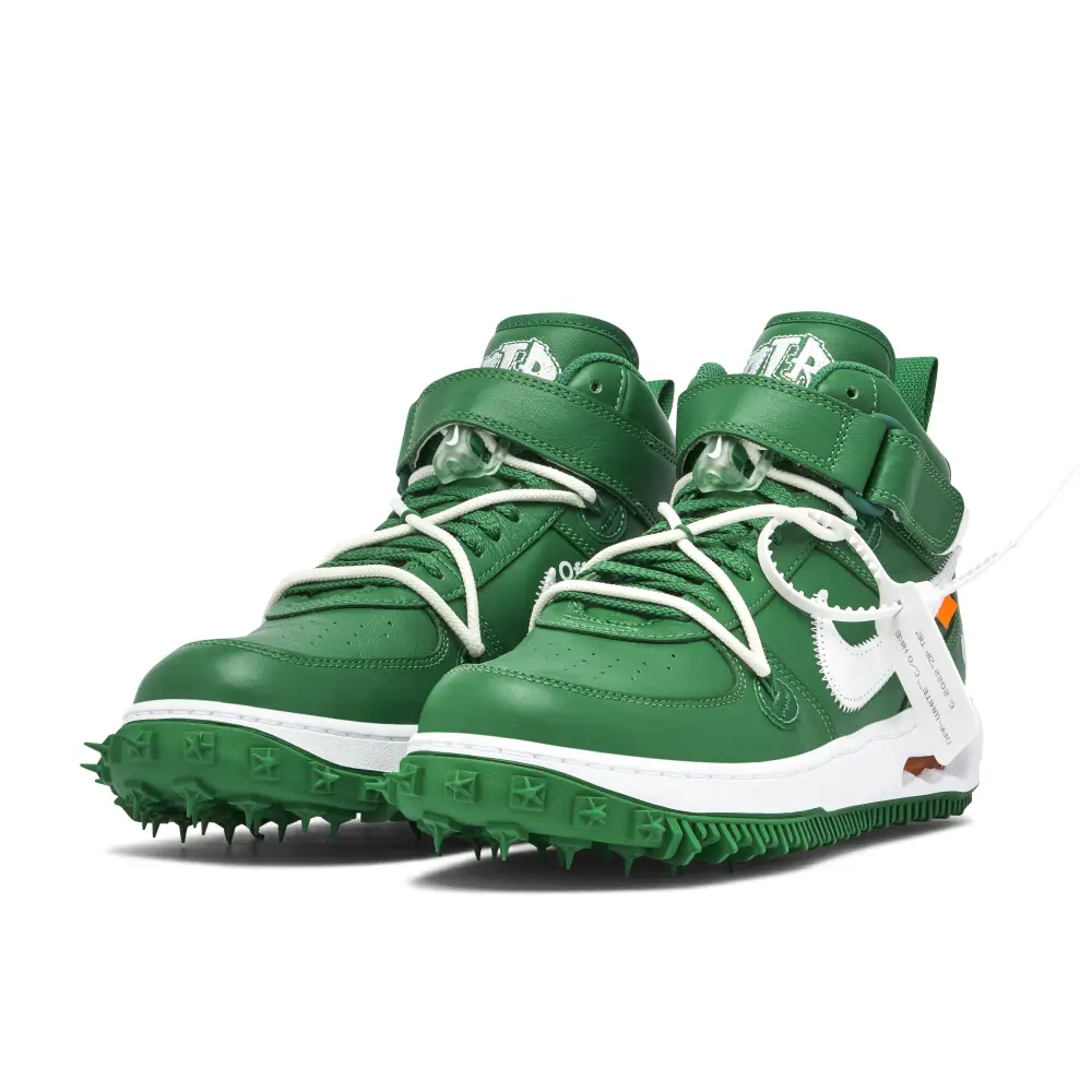Nike Air Force 1 Mid x Off-White Pine Green 