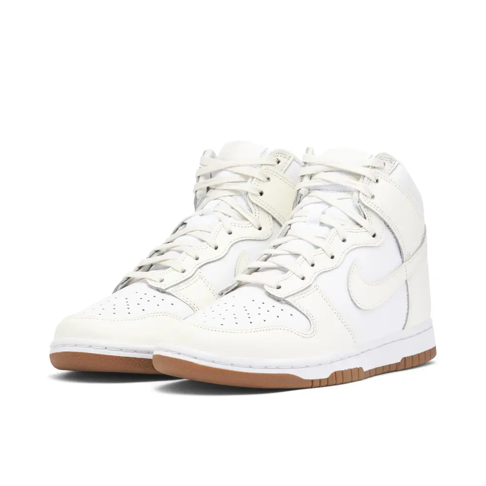 Nike Dunk High White Gum 