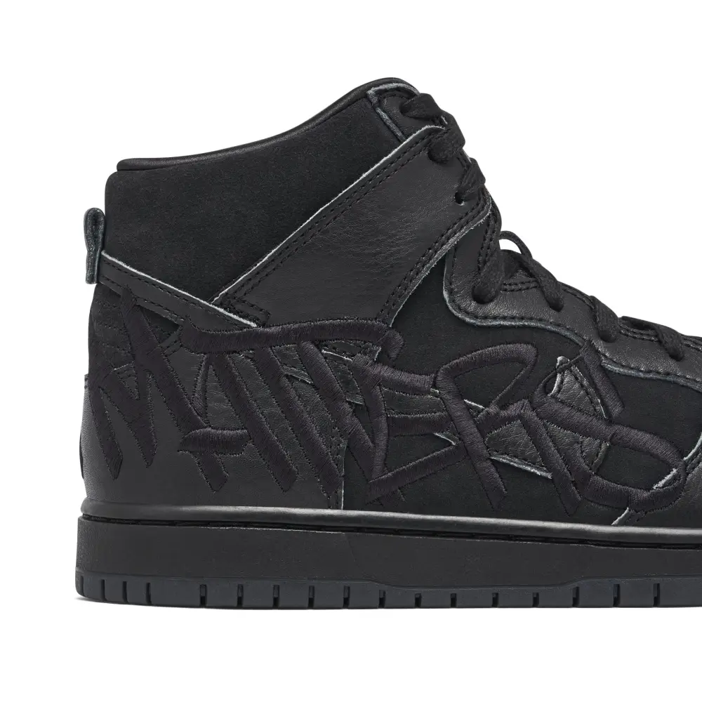 Nike SB Dunk High x FAUST Black Gold 