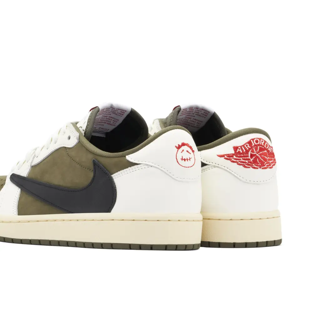 Air Jordan 1 Retro Low OG SP Travis Scott Medium Olive 