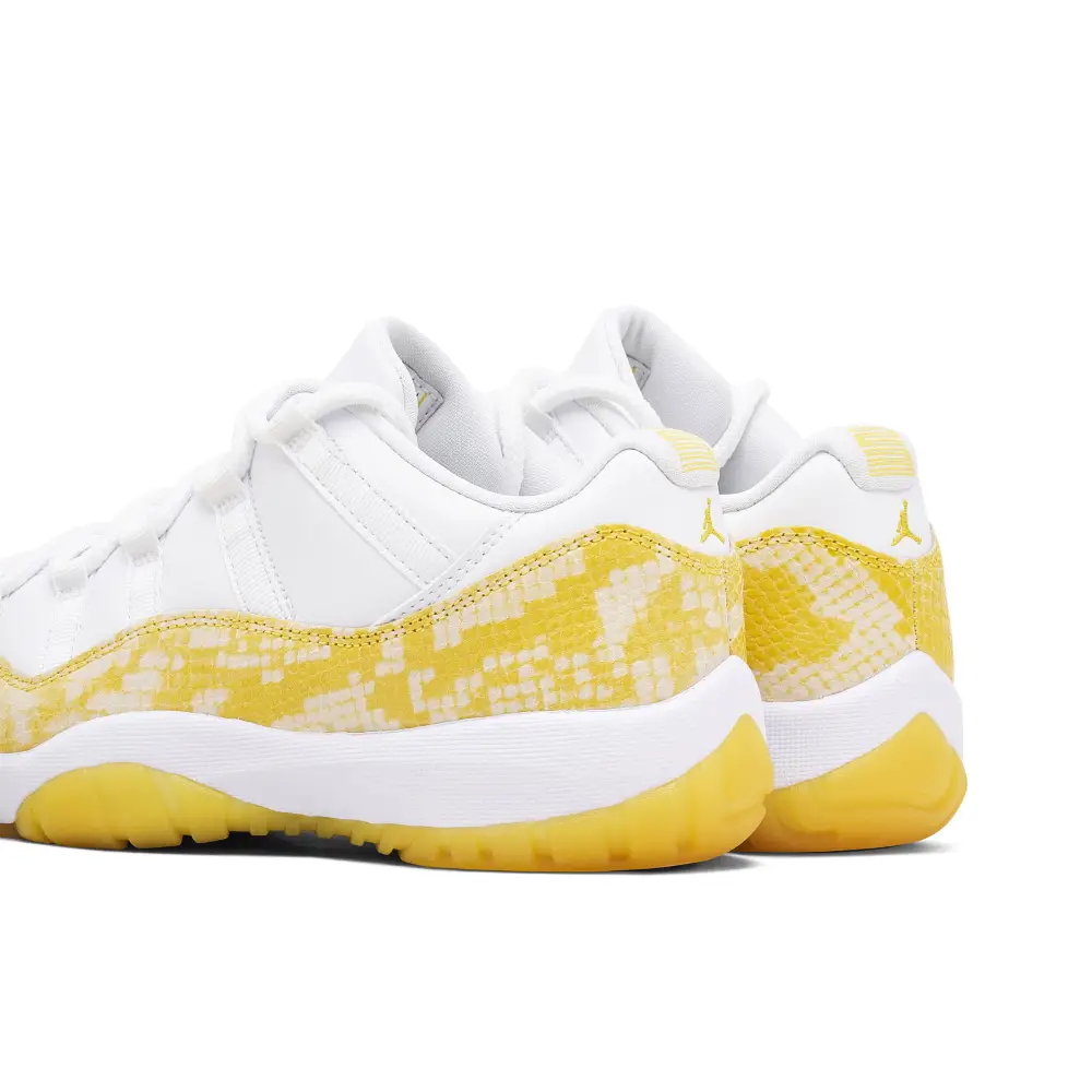 Air Jordan 11 Low Yellow Snakeskin Womens 