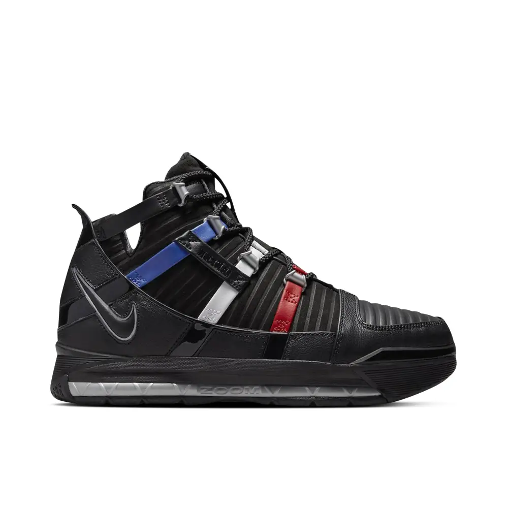 Nike LeBron 3 The Shop Black University Red (2022) 
