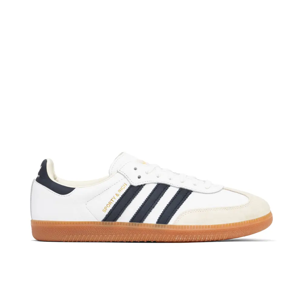 adidas Samba x Sporty & Rich White Black