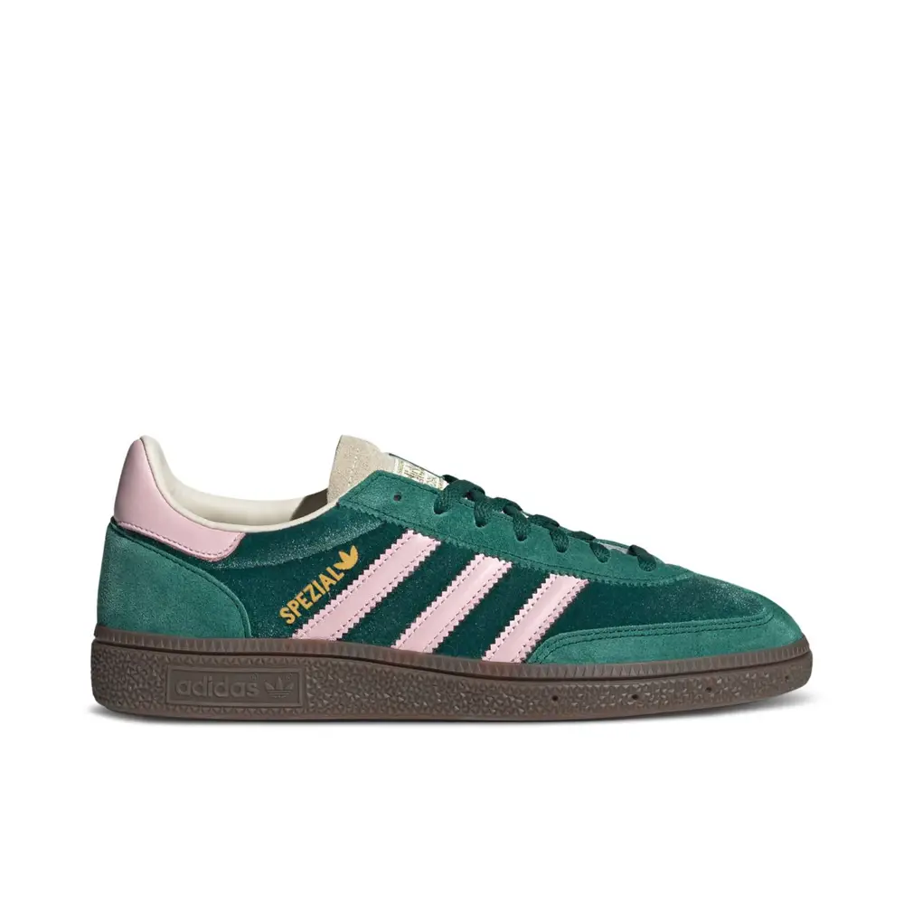 Adidas Handball Spezial Green Pink Velvet Womens 