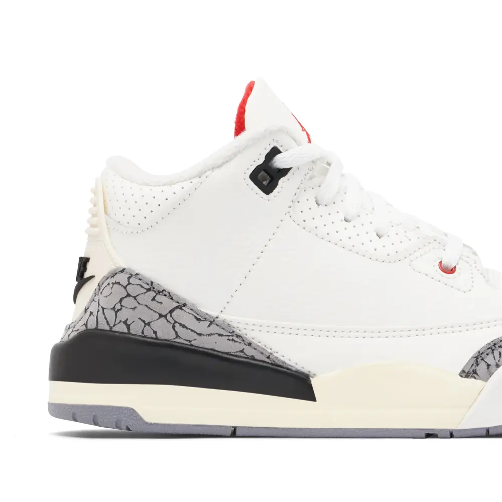 Air Jordan 3 White Cement Reimagined PS 