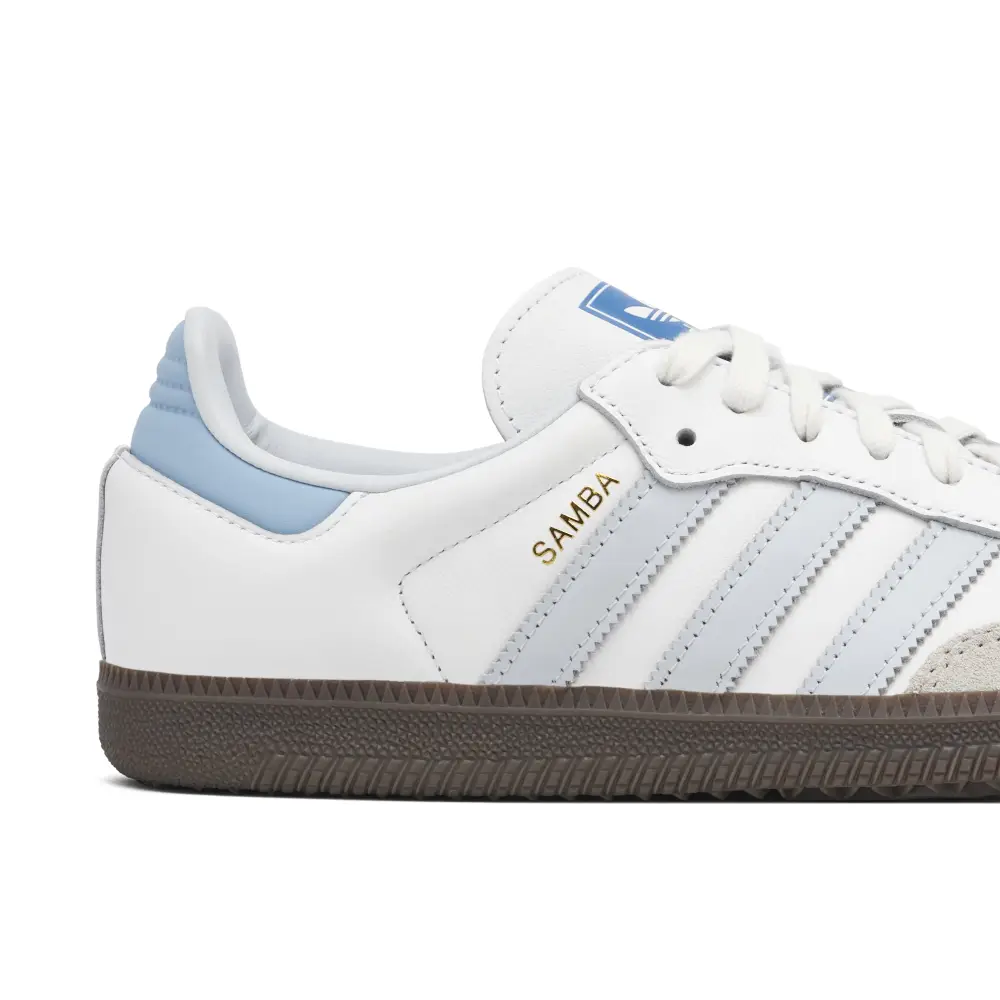 adidas Samba OG Core White Halo Blue 