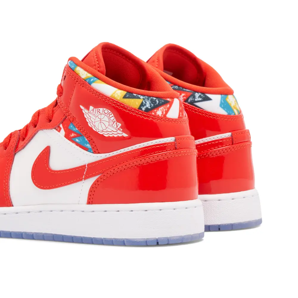 Air Jordan 1 Mid SE GS Barcelona Sweater 