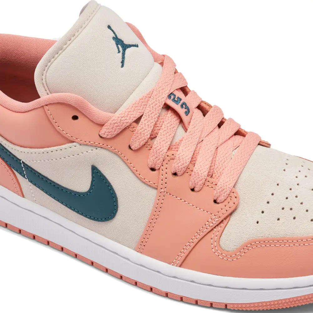 Air Jordan 1 Low Light Madder Root Womens 