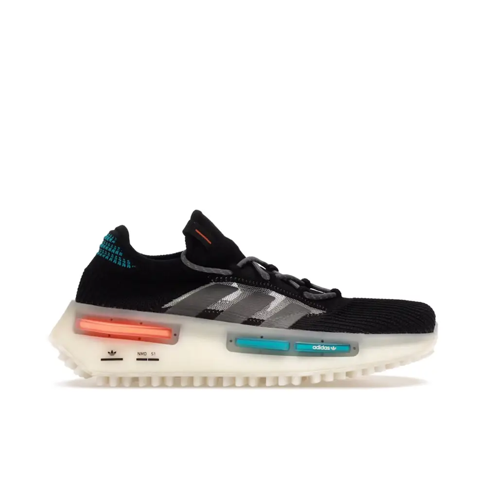 Adidas NMD S1 Core Black Blue Orange C74306004