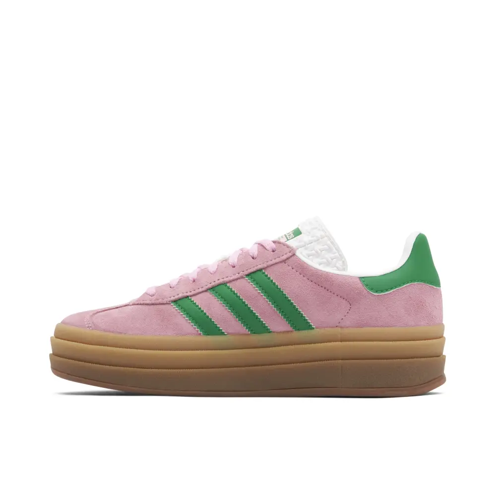 Adidas Gazelle Bold True Pink Green Womens 