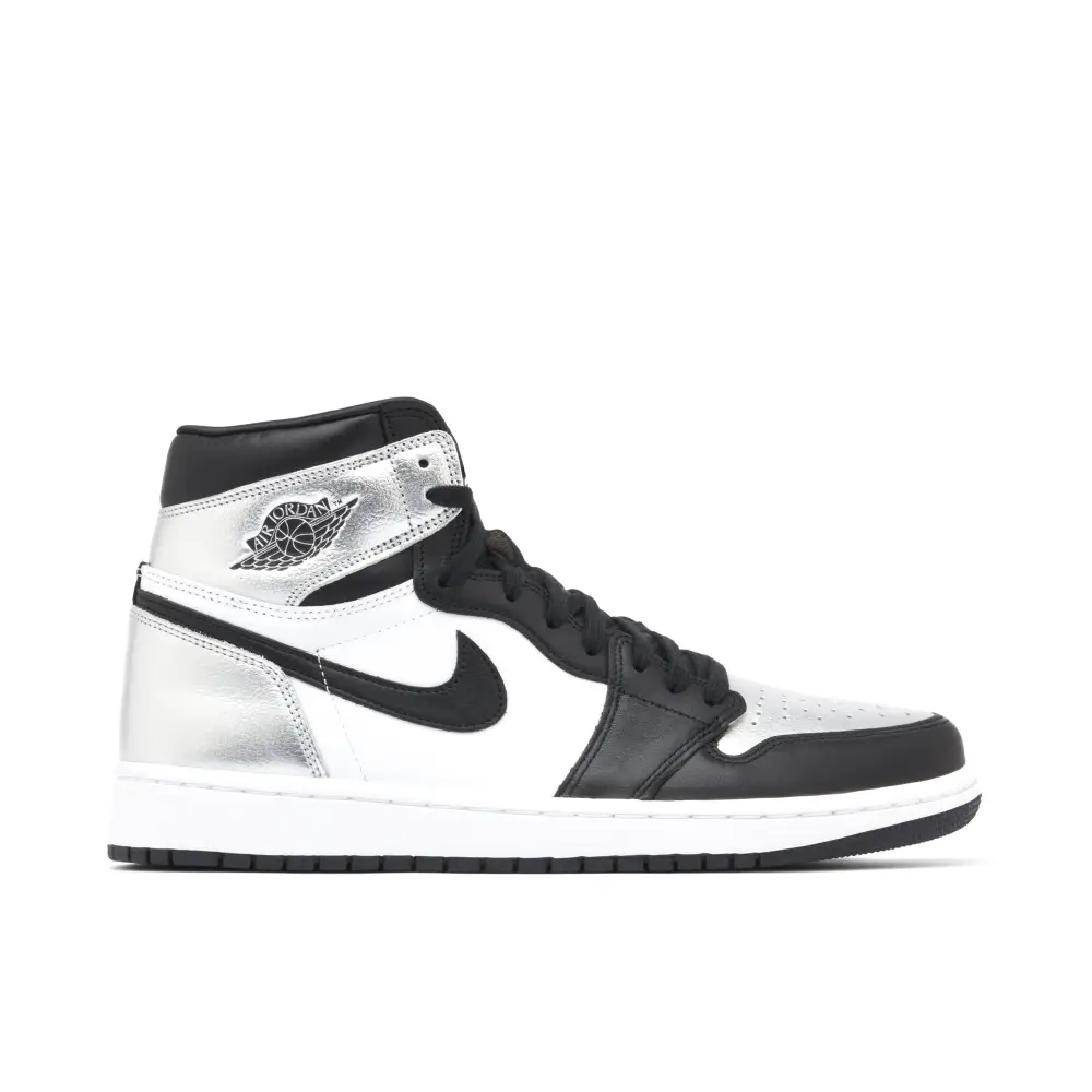 Air Jordan 1 Retro High Silver Toe Womens 