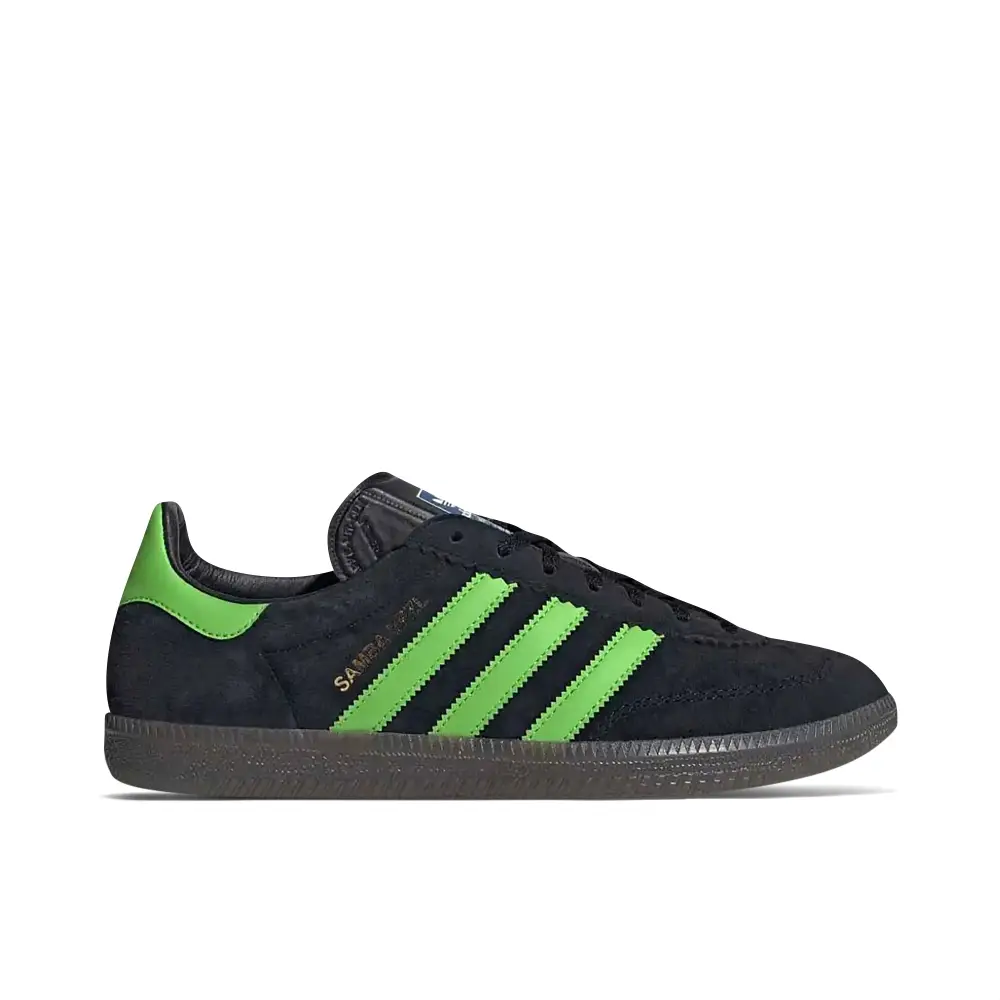 adidas Samba Deco Spezial Core Black Lucid Lime A2478544