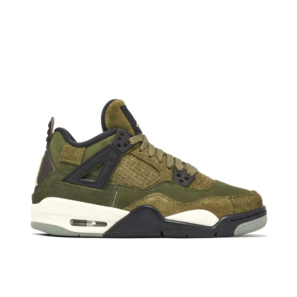 Air Jordan 4 Craft Olive GS 39D725445