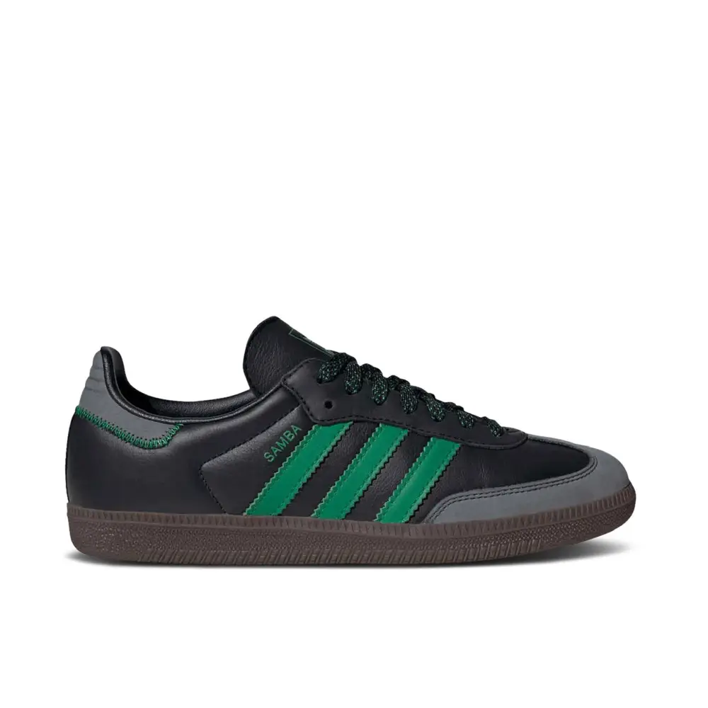 Adidas Samba OG Black Green 8B1444325