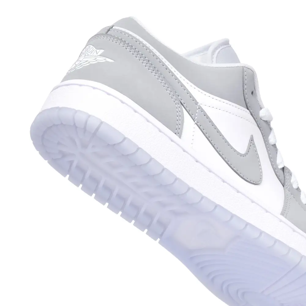 Air Jordan 1 Low White Wolf Grey Womens