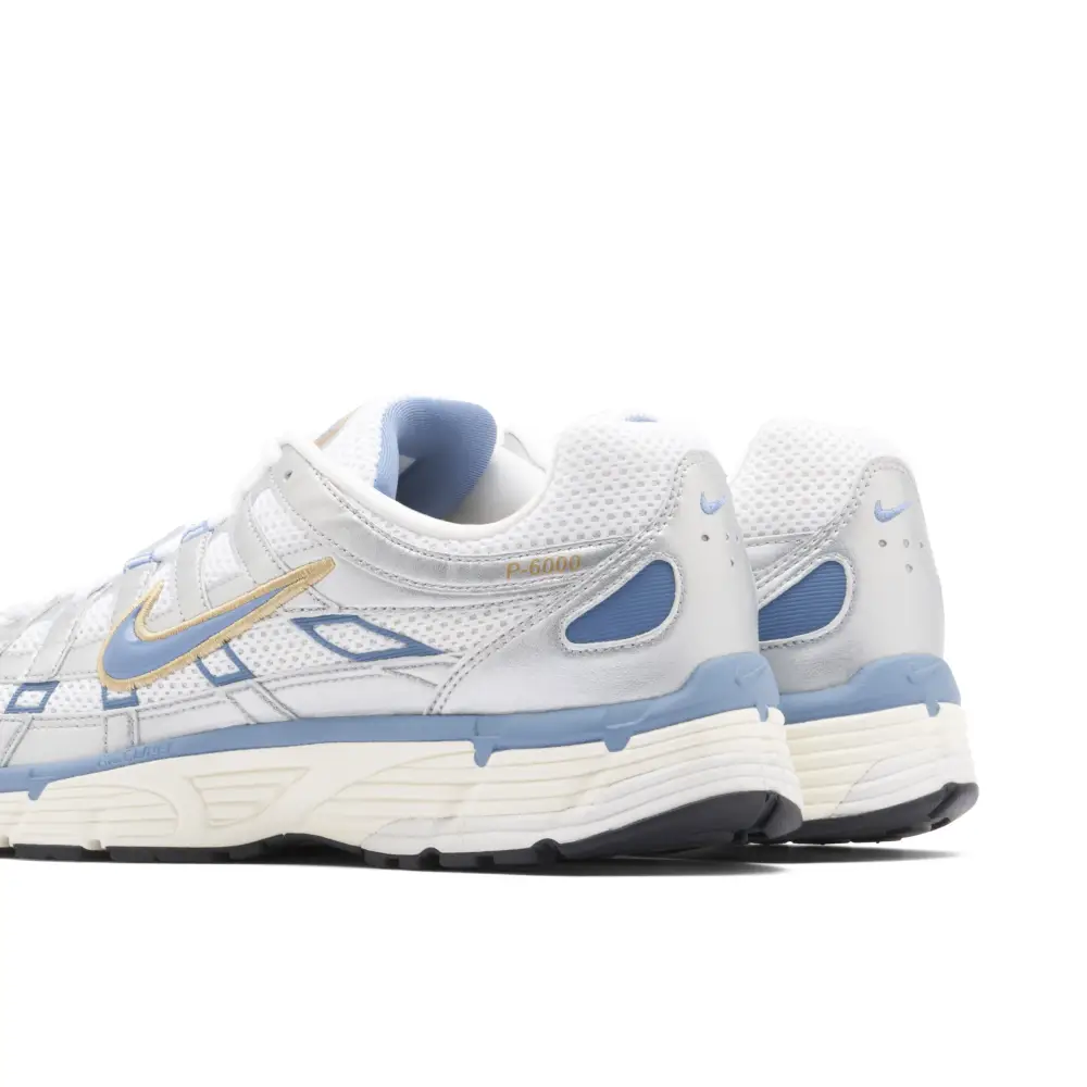 Nike P-6000 Metallic Silver Aegean Storm 