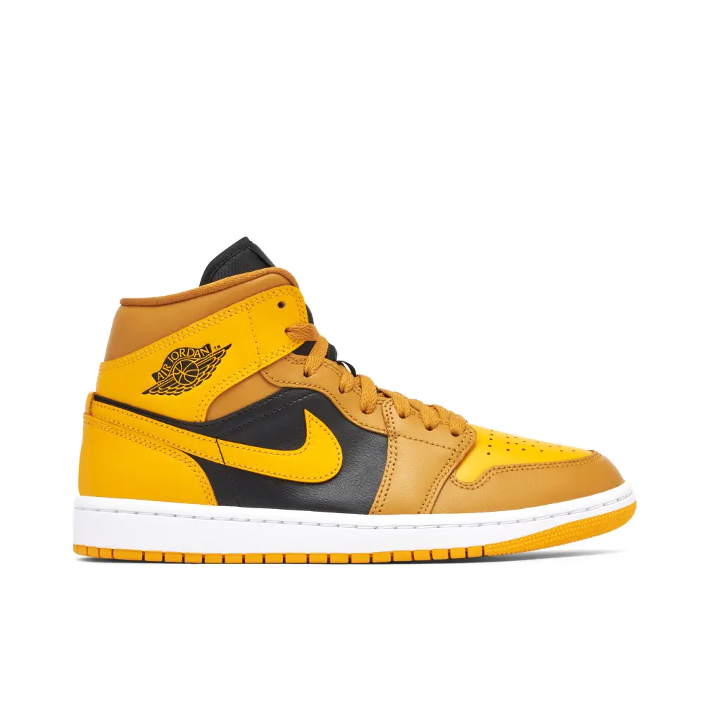 Air Jordan 1 Mid University Gold Womens 