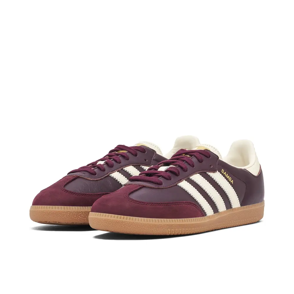 adidas Samba OG Maroon Cream Womens