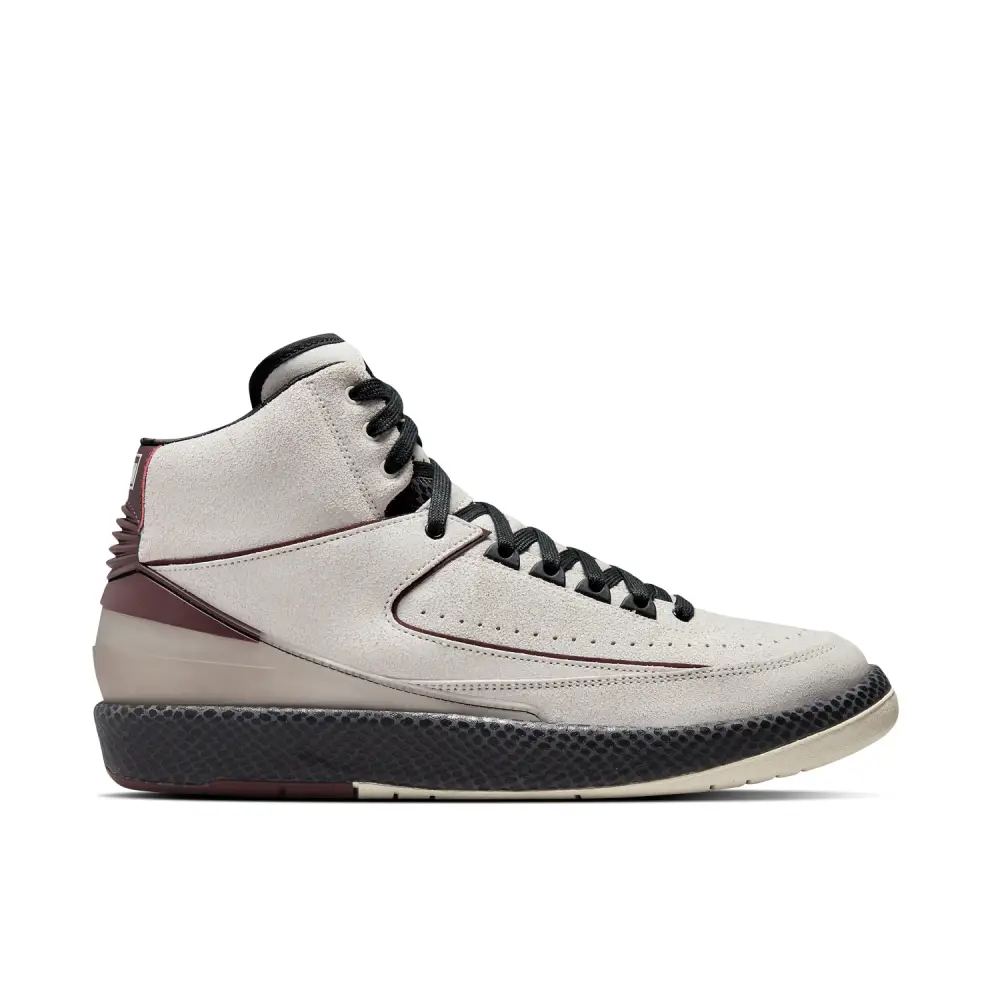 A Ma Maniere x Air Jordan 2 Sail Burgundy 89454015