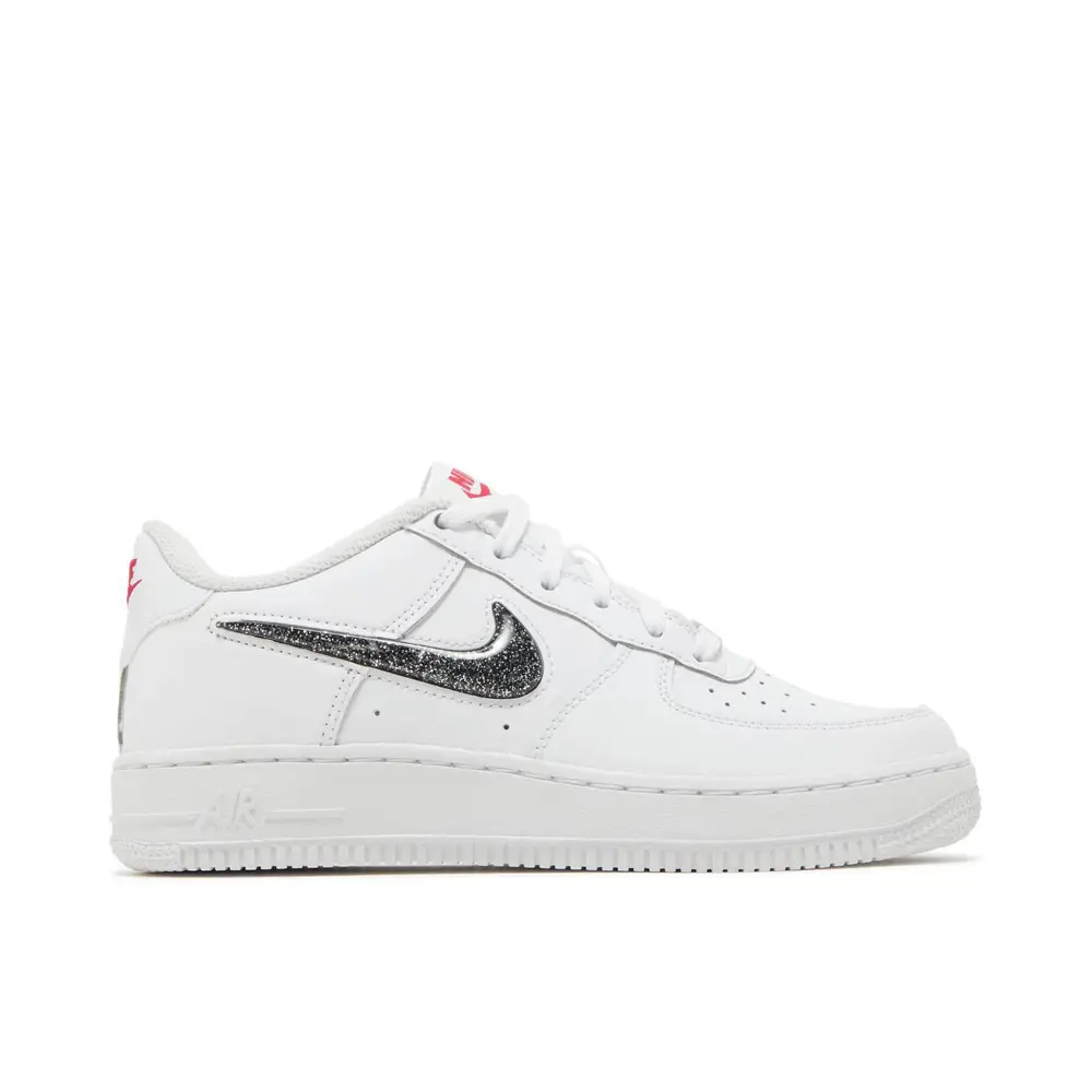 Nike Air Force 1 LV8 White Black GS 