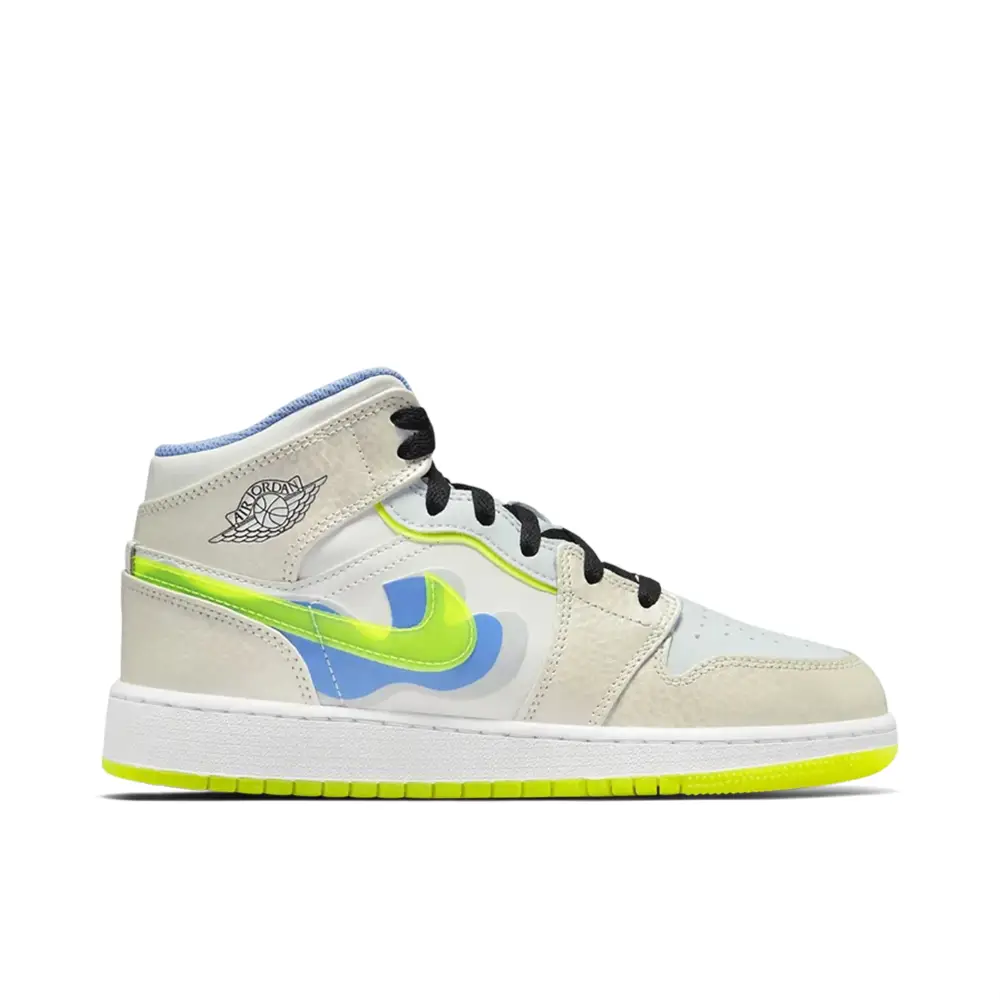 Air Jordan 1 Mid Volt TPU GS 