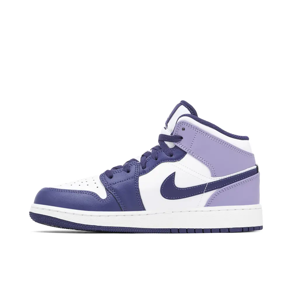 Air Jordan 1 Mid Blueberry GS 