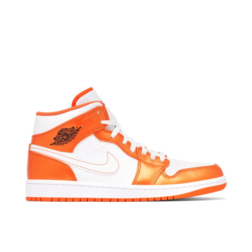 Air Jordan 1 Mid SE Electro Orange 