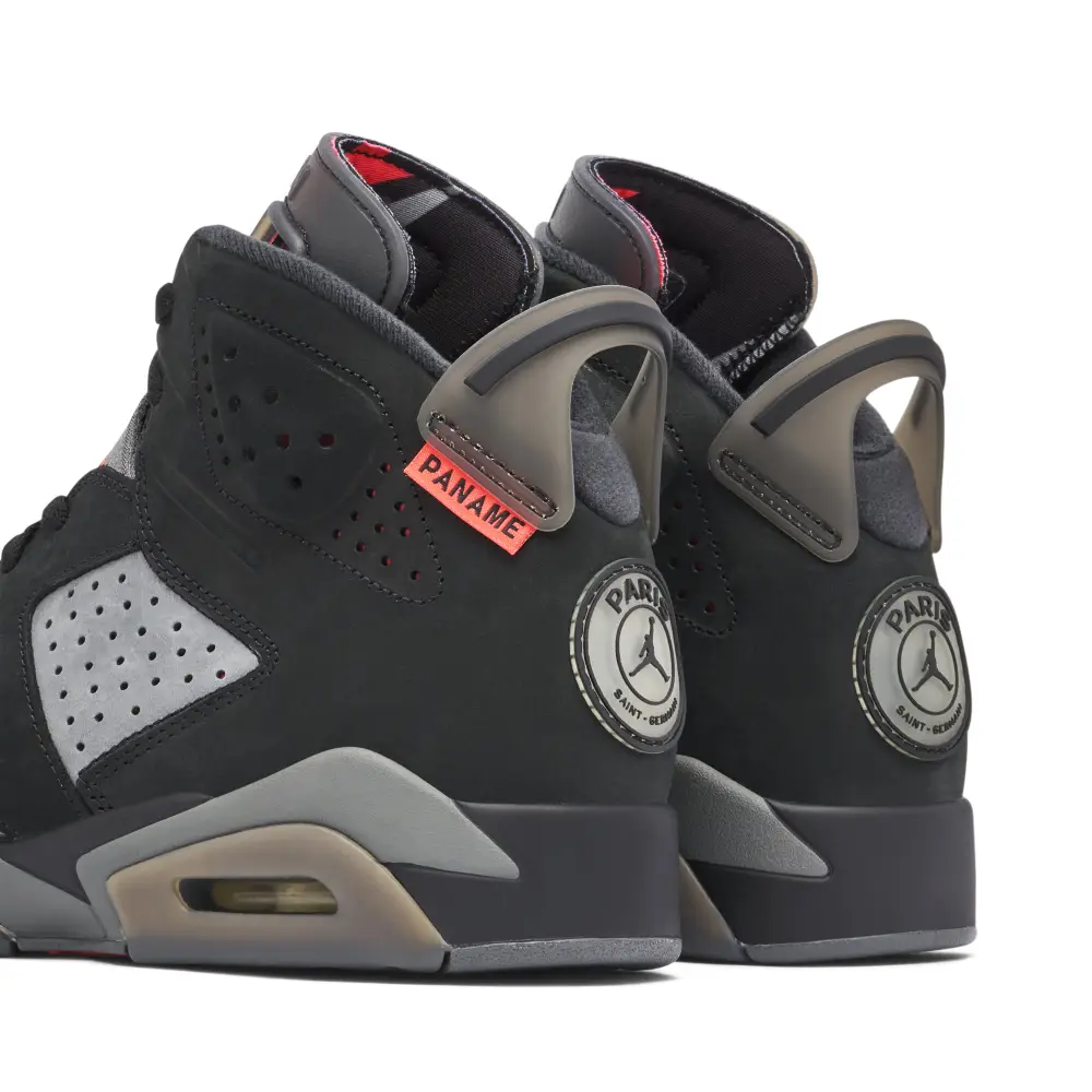 PSG x Air Jordan 6 Retro Iron Grey 
