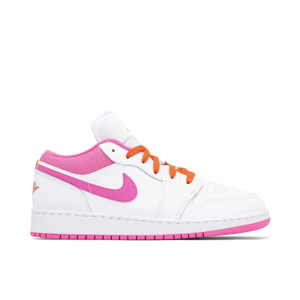 Air Jordan 1 Low White Pinksicle GS 