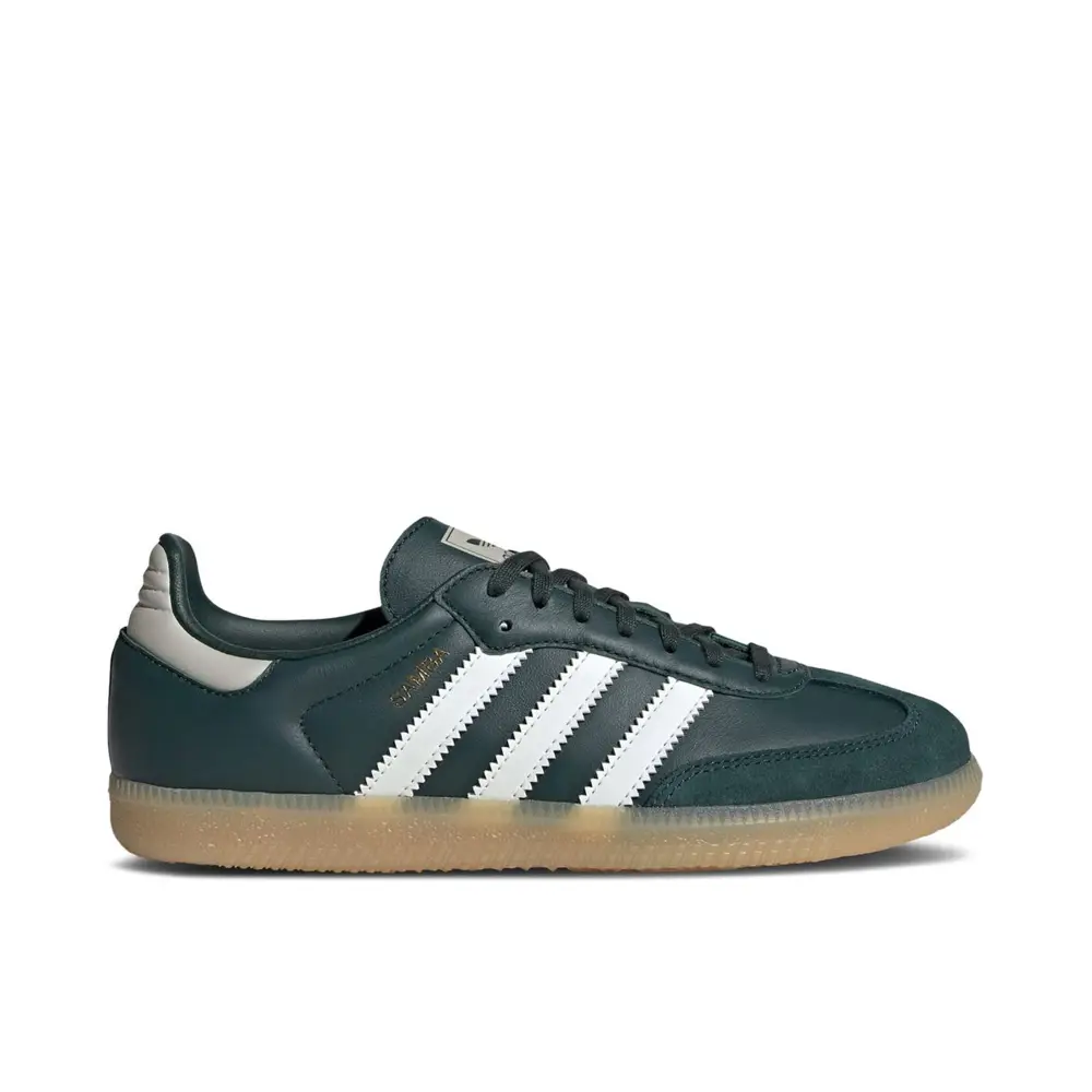 Adidas Samba OG Mineral Green Off White Putty Grey GS 