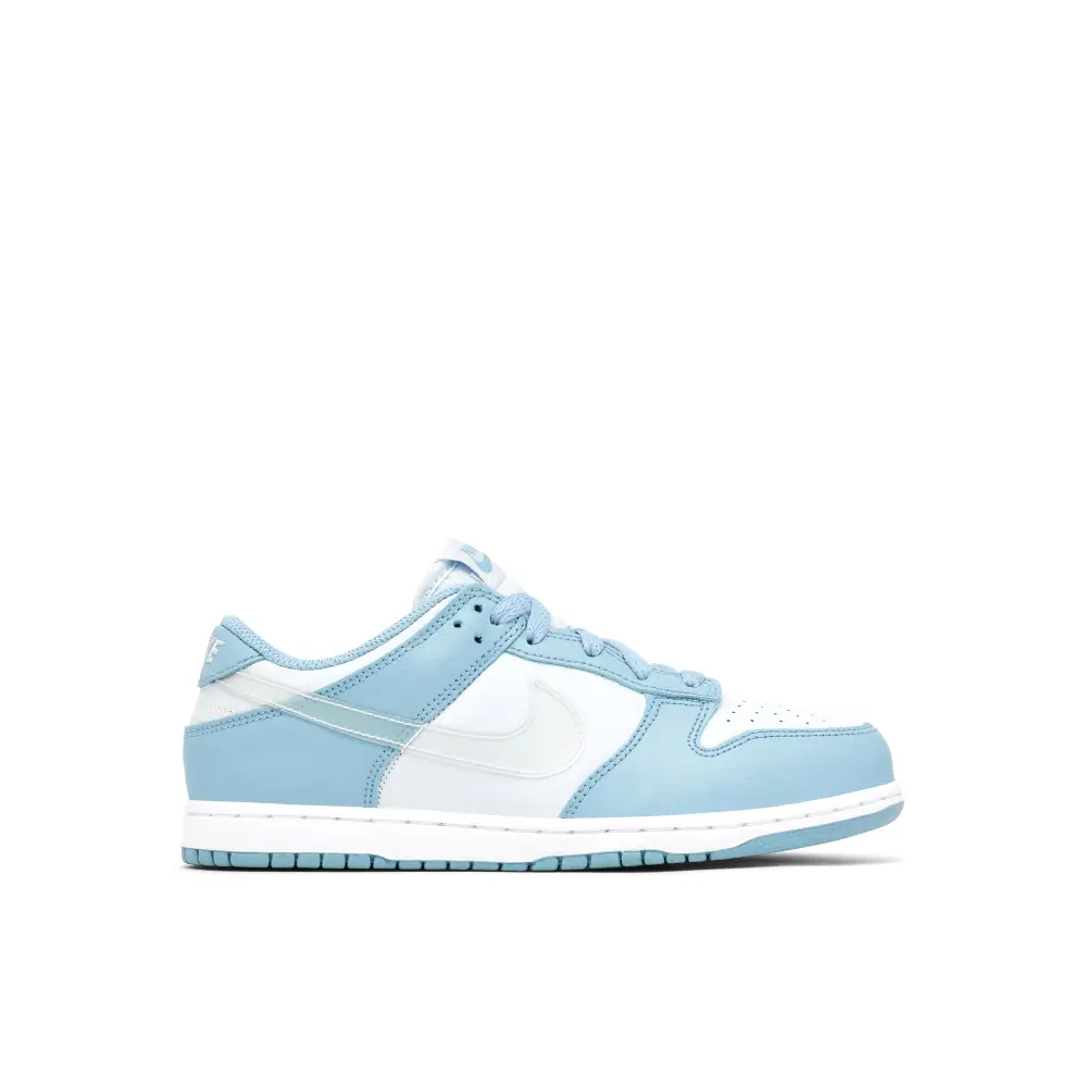 Nike Dunk Low Clear Swoosh Blue PS AC764447