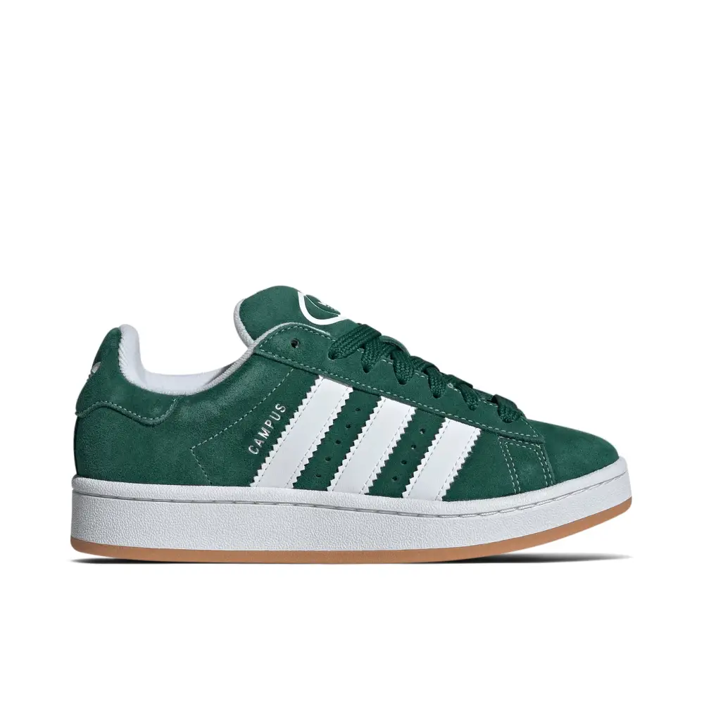 adidas Campus 00s Dark Green White GS 4B1C7754