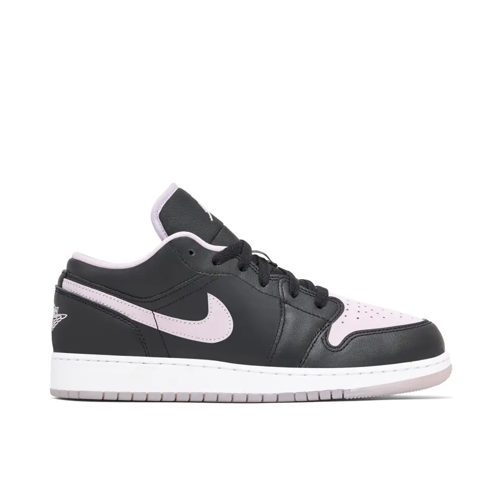 Air Jordan 1 Low SE Black Lilac GS 