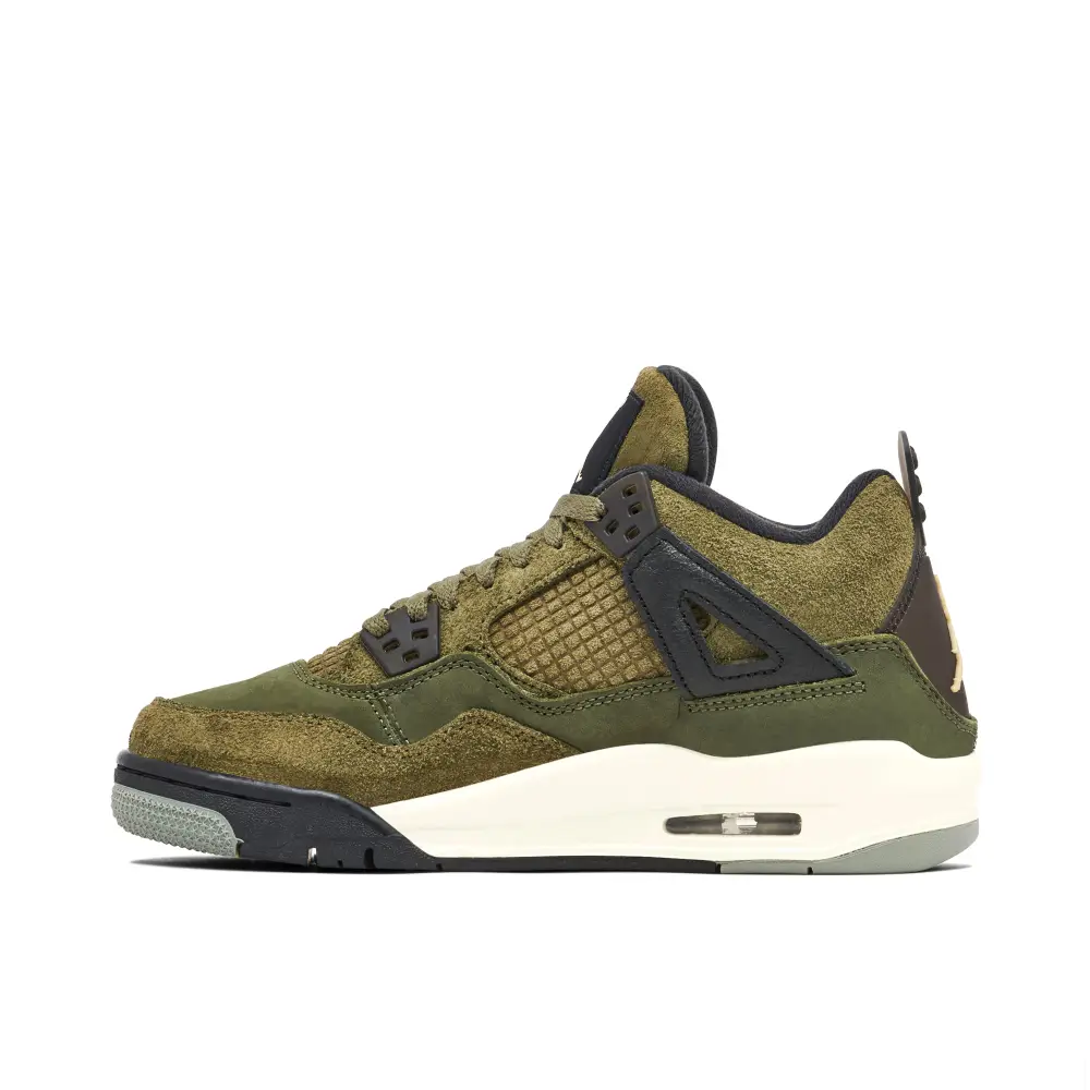 Air Jordan 4 Craft Olive GS 39D725445