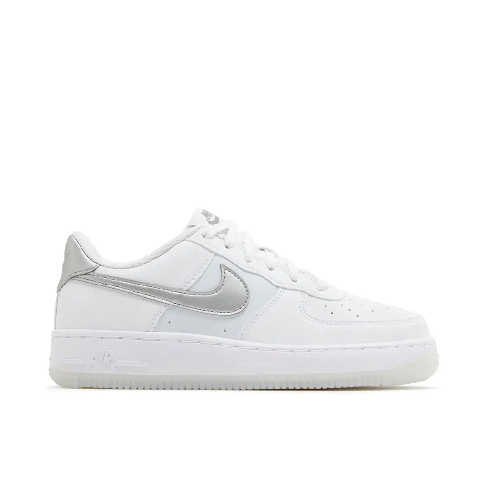 Nike Air Force 1 Low White Football Grey GS 6A29D5844