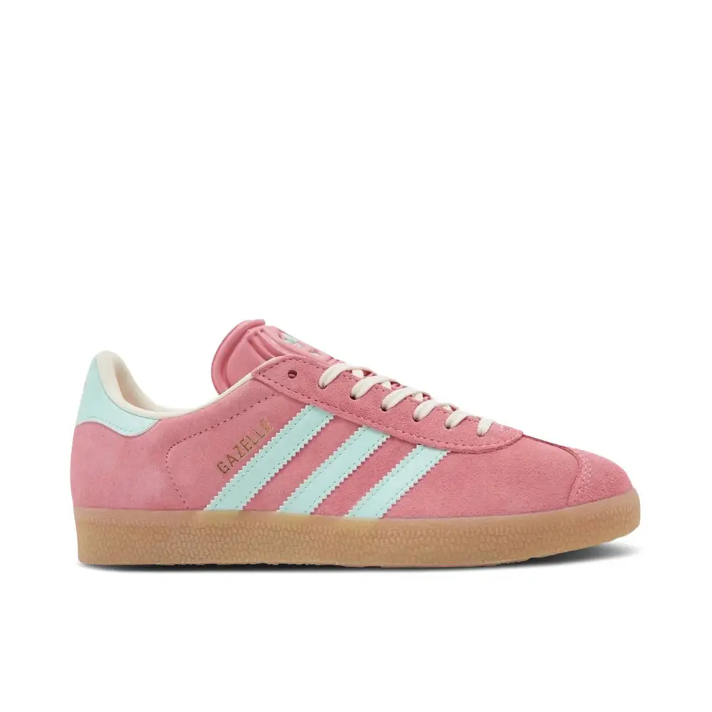 adidas Gazelle Bliss Pink Clear Mint Womens 