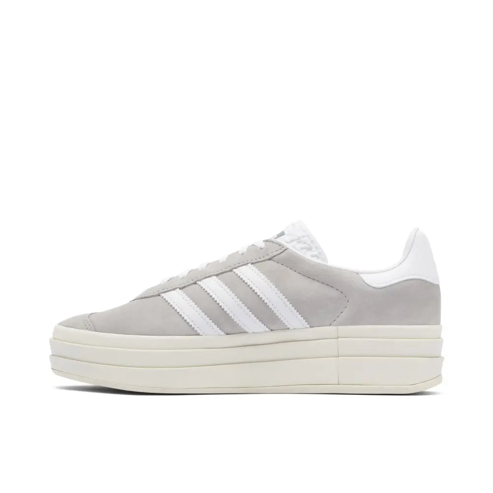 adidas Gazelle Bold Grey White Womens 