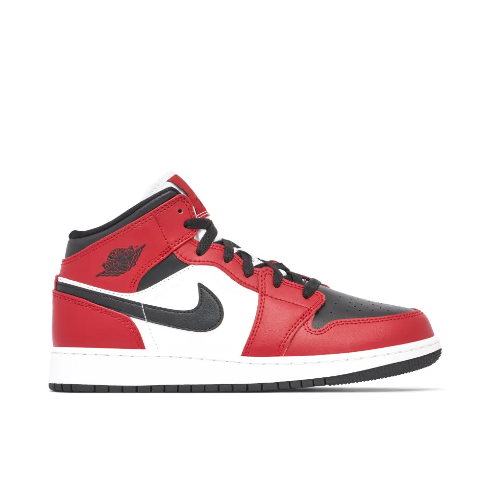 Air Jordan 1 Mid Chicago Toe GS 