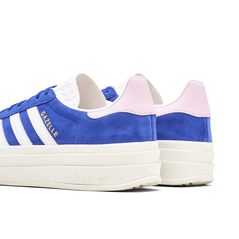 Adidas Gazelle Bold Lucid Blue Pink Womens 
