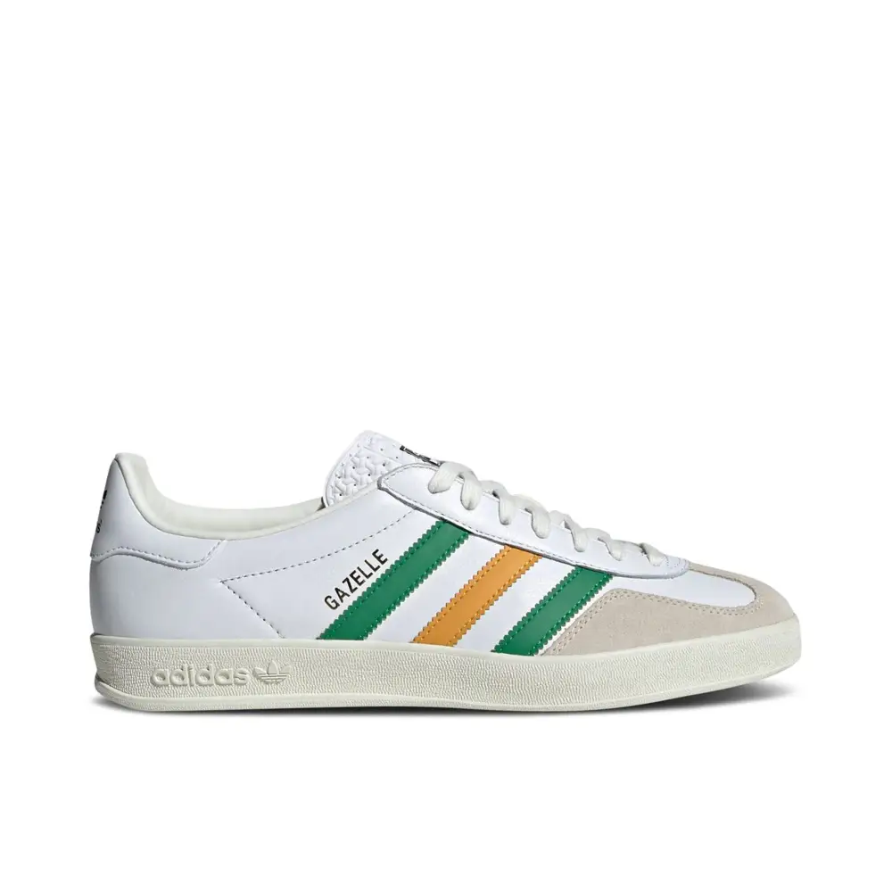 Adidas Gazelle Indoor Collegiate Green Preloved Yellow 
